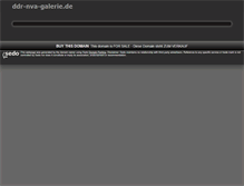 Tablet Screenshot of ddr-nva-galerie.de